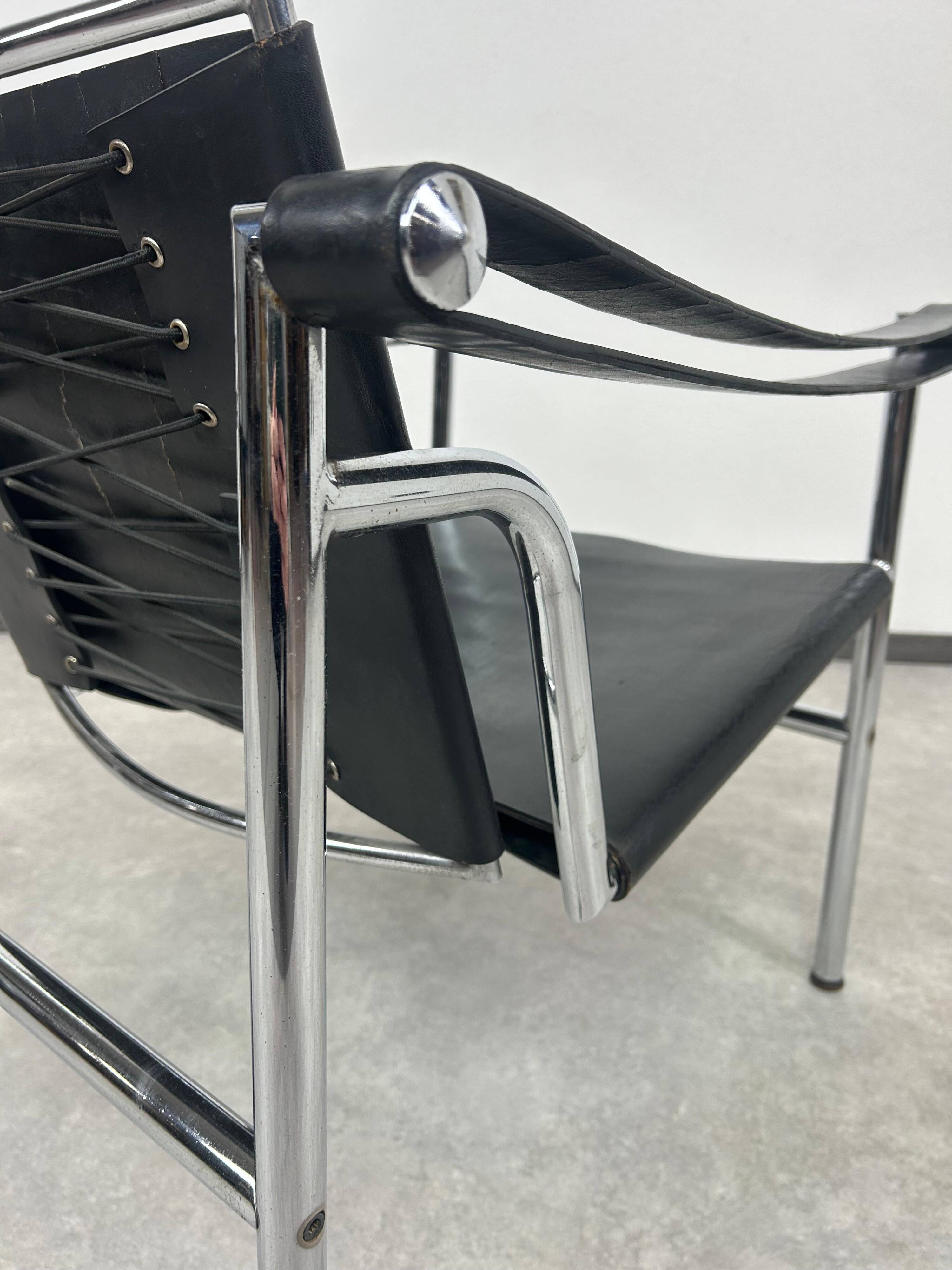 Chaises Bauhaus LC1 par Le Corbusier pour Cassina