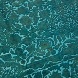 Handmade turkish unique 1980s turquoise wool carpet