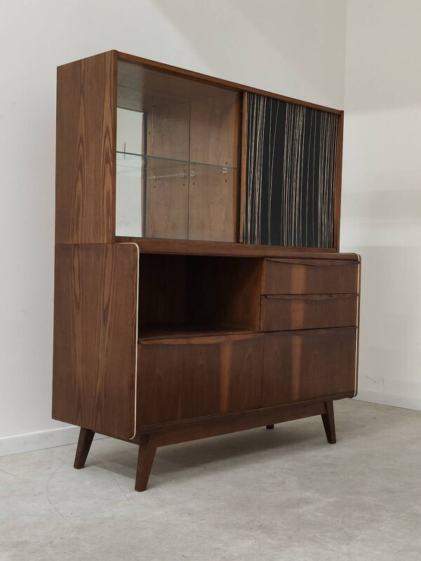 Buffet vaisselier U372/386 B.Landsman et H.Nepozitek pour Jitona 1960