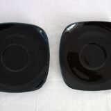 2 cups with saucers New Time Boch Frères 1955