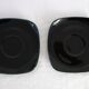 2 cups with saucers New Time Boch Frères 1955