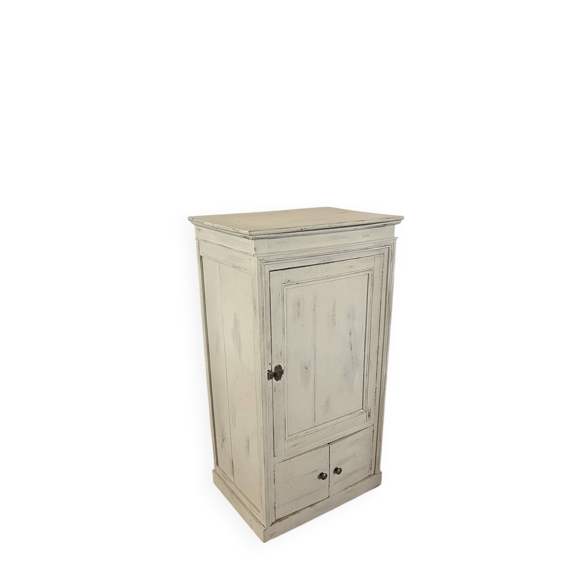 Meuble de métier ancien patiné