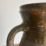 Vase jarre amphore XL en terre cuite vernissée