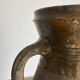 XL vase jar amphora in glazed terracotta