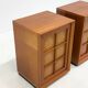 Ensemble de meubles italiens brutalistes Caccia alla Volpe pour Linea Arredo