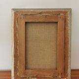 Huile sur toile tableau ancien paysage