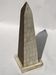 Grand tour bone inlay candle holders, candle sticks and obelisk, ca 1895 France