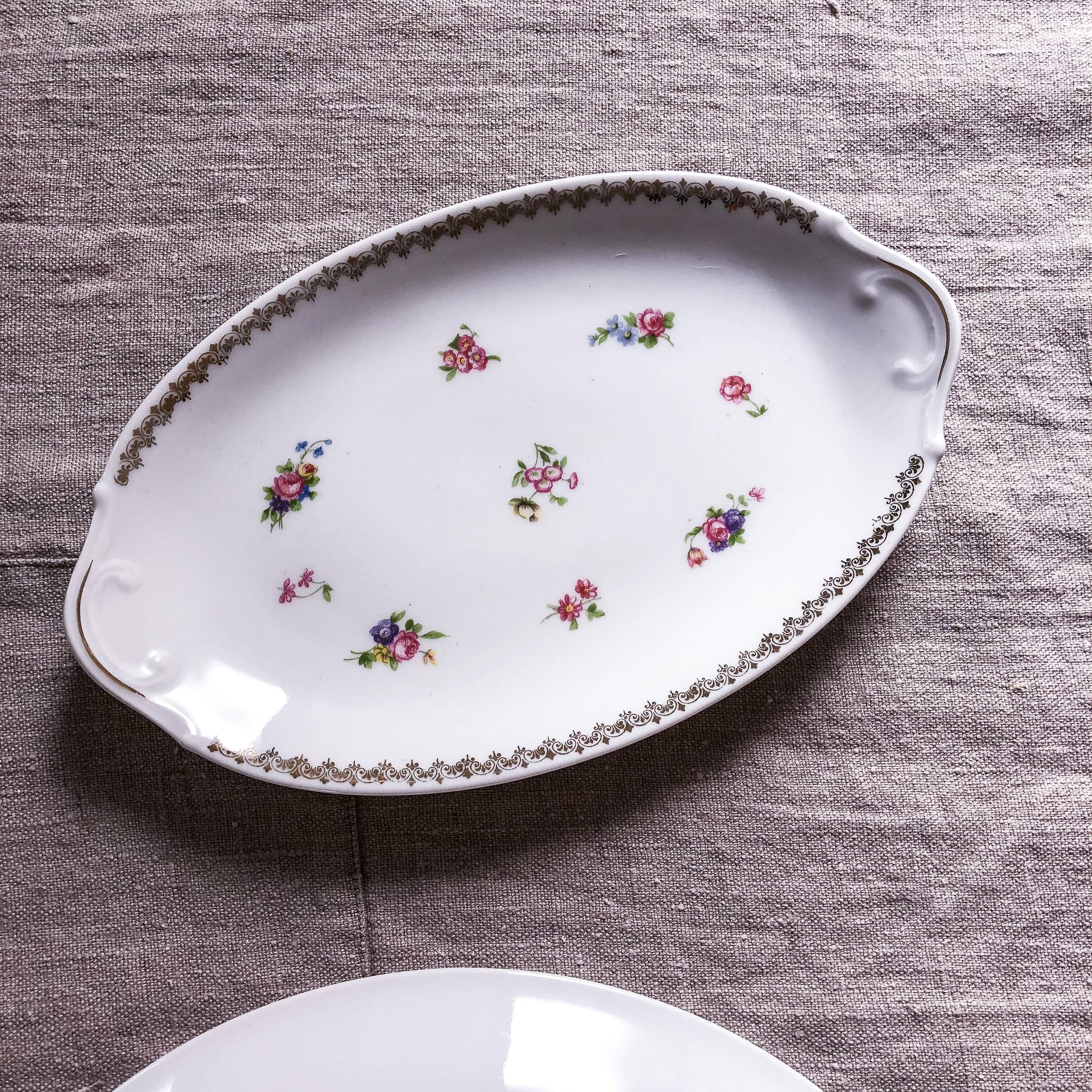 Limoges porcelain ravier