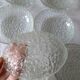 Old domes bubbled granite glass lot 8