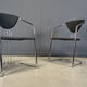 Vintage chrome dining chairs by Effezeta, 1970s - set of 4