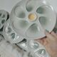 8 oyster plates in slurry by salins