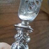 Couverts de service à poissons en argent massif 950°/°°