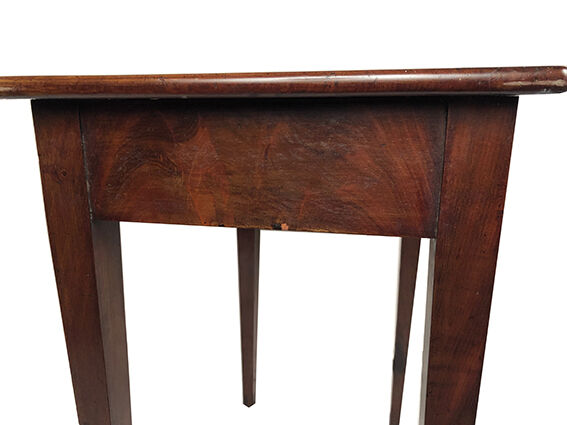 Small mahogany veneer writing table