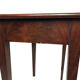 Small mahogany veneer writing table