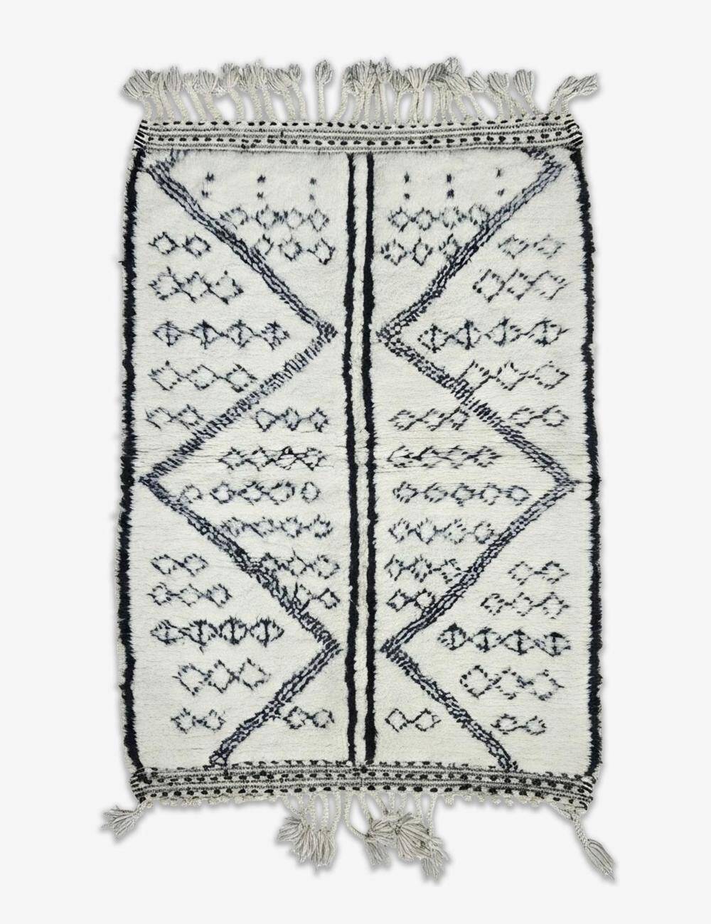 Tapis Beni Ouarain Berbère - 159 x 112 cm