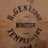 Sac en toile de jute Minotier 1964
