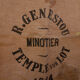 Sac en toile de jute Minotier 1964