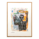 Jean-Michel Basquiat. Numbered color screenprint. 1990s.