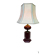 Table lamp by Maison le Dauphine Recency bordeaux 1970