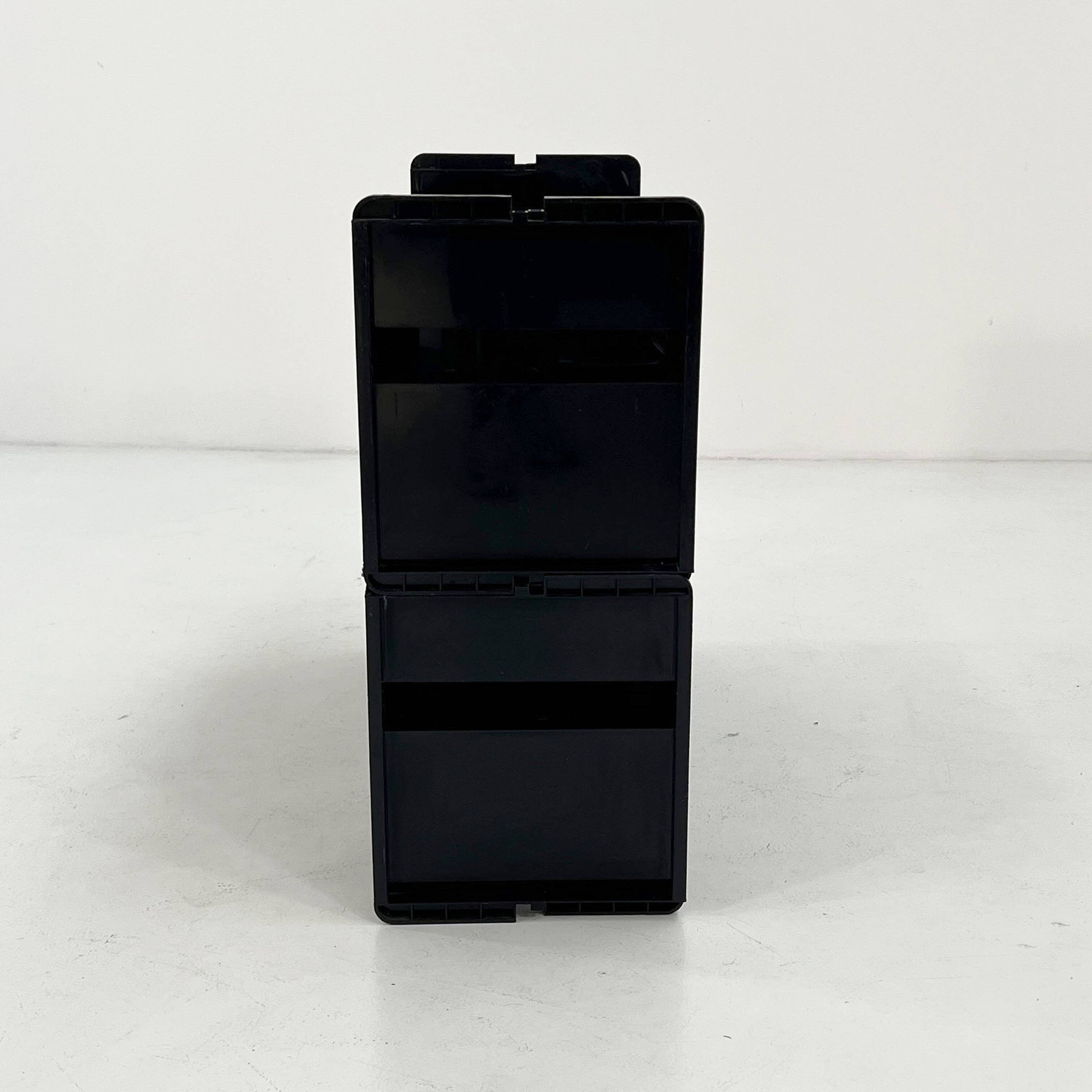 Modular black Jeep shelf by De Pas, D'Urbino & Lomazzi for BBB, 1970