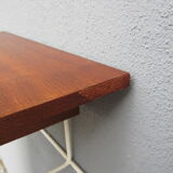 Scandinavian bedside wall phone shelf