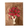 Aquarelle bouquet de roses vintage