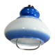 A vintage blue and white Space Age pendant by Harvey Guzzini, 1970.