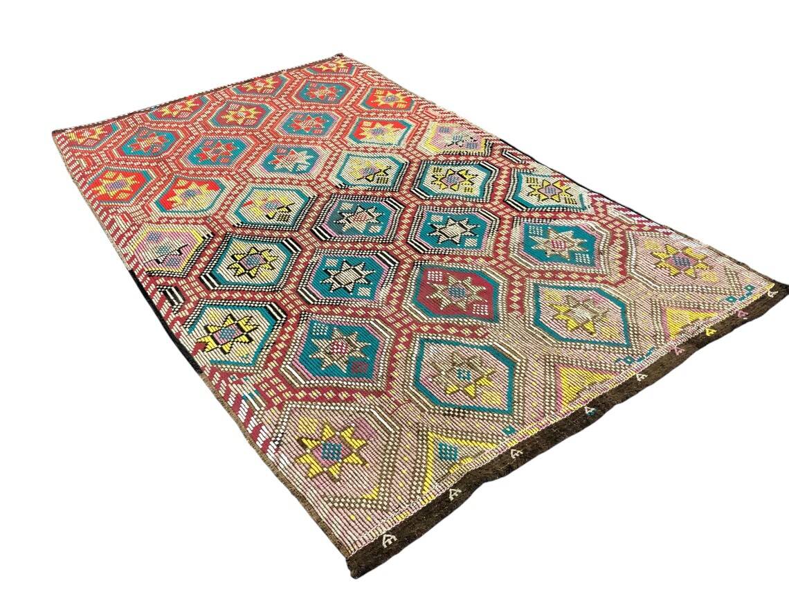 Colourful Home Living Area Rug