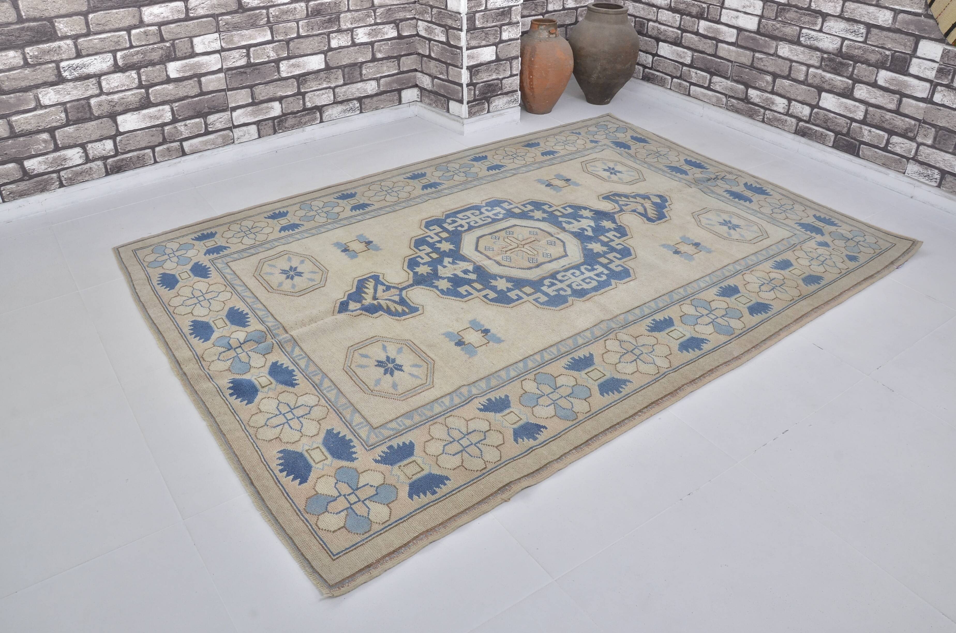 Oushak Vintage Floor Handknotted Rug sku1170