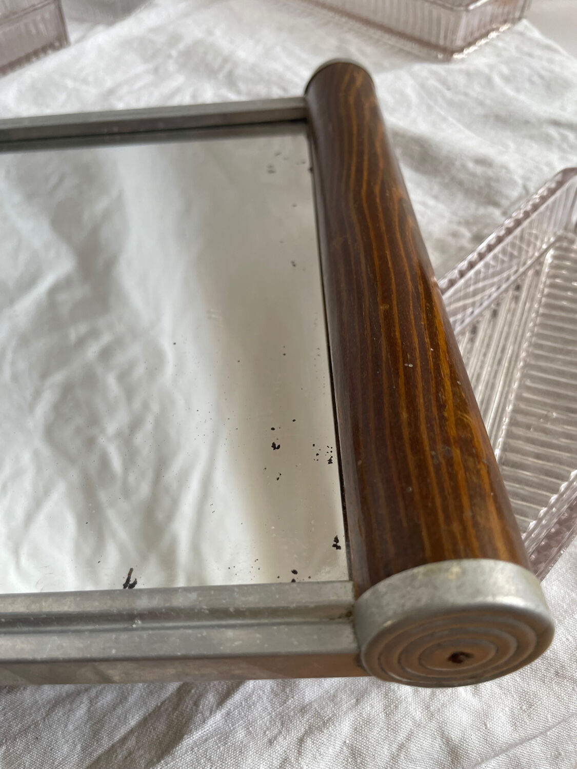 Art Deco aperitif servant tray