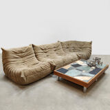 Canapé modulable Togo au design vintage, signé Michel Ducaroy Ligne Roset, 1970