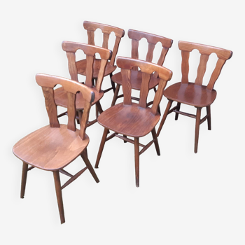 Lot de 6 chaises bistrot