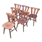 Lot de 6 chaises bistrot