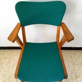 Vintage bridge armchair years 50