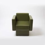 Club chair from Slovak TV headquaters in Bratislava, 1970s
