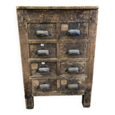 Antique wooden shoe cabinet