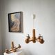 Paire de suspensions Ikea en pin 1980