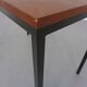 Vintage Teak and Steel Desk, Denmark, 1960s