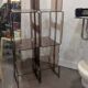 Smoked plexiglass bookshelf