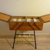 Travailleuse vintage Scoubidou jaune