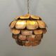 Artichoke lamp, designed by,  Svend Aage Holm Sørensen, with layered flame cut copper slats