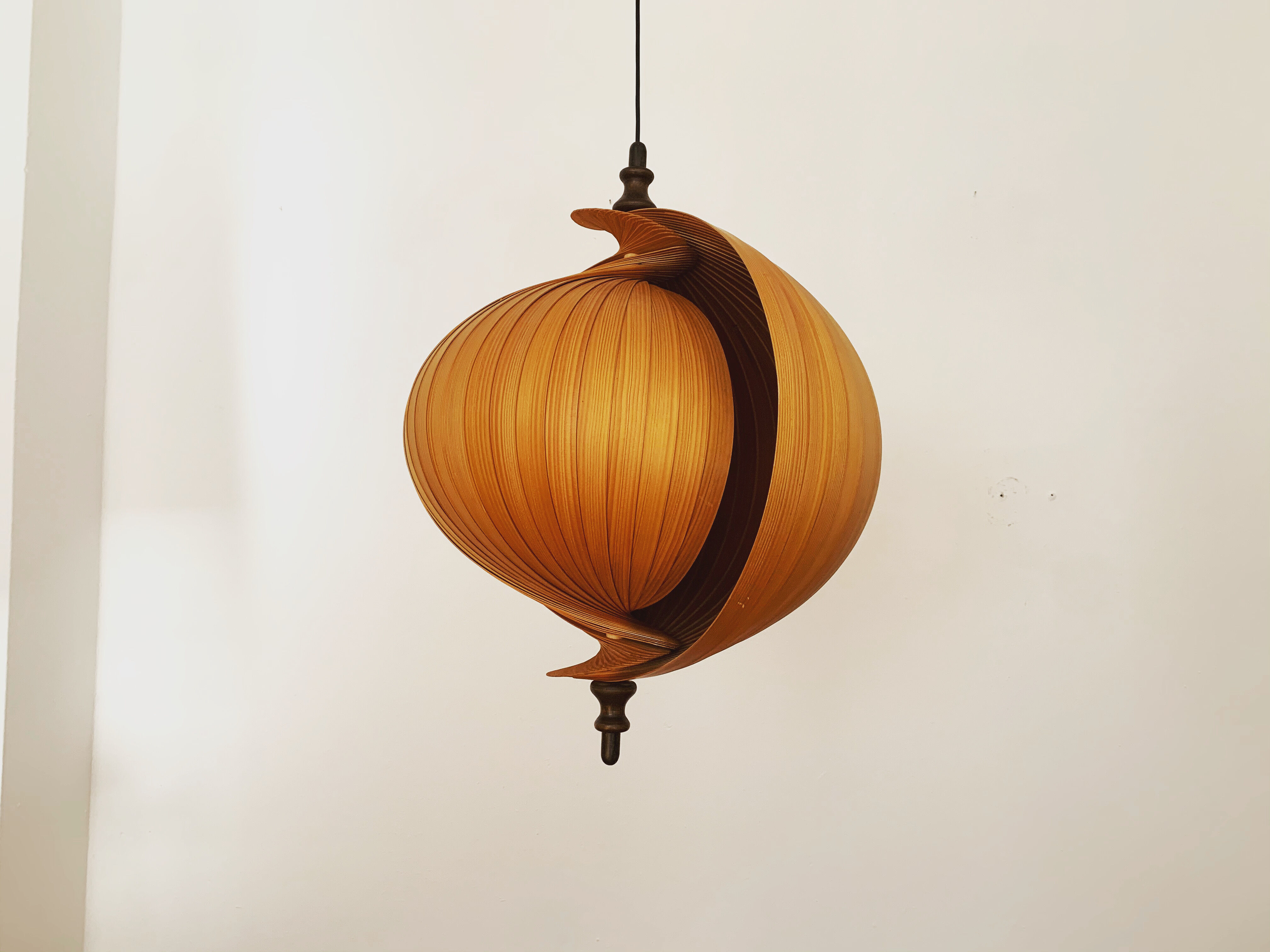 XXL swedish Mid-Century Modern moon pendant lamp