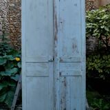 paire de grandes portes en bois ancienne