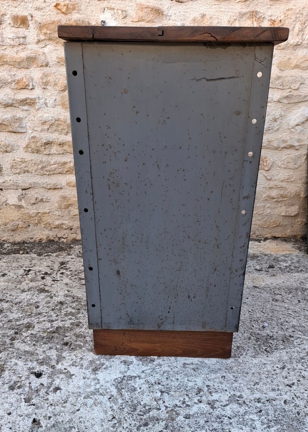 Military metal drawer cabinet