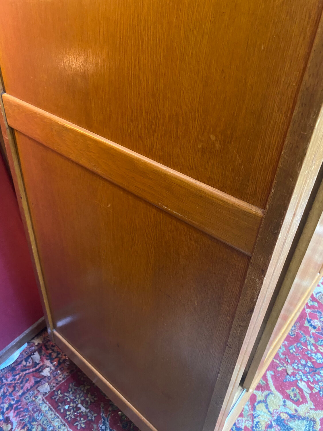 Wardrobe wardrobe two sliding doors 50's