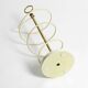Extraordinary rare Mid Century Modern umbrella stand in string helix design