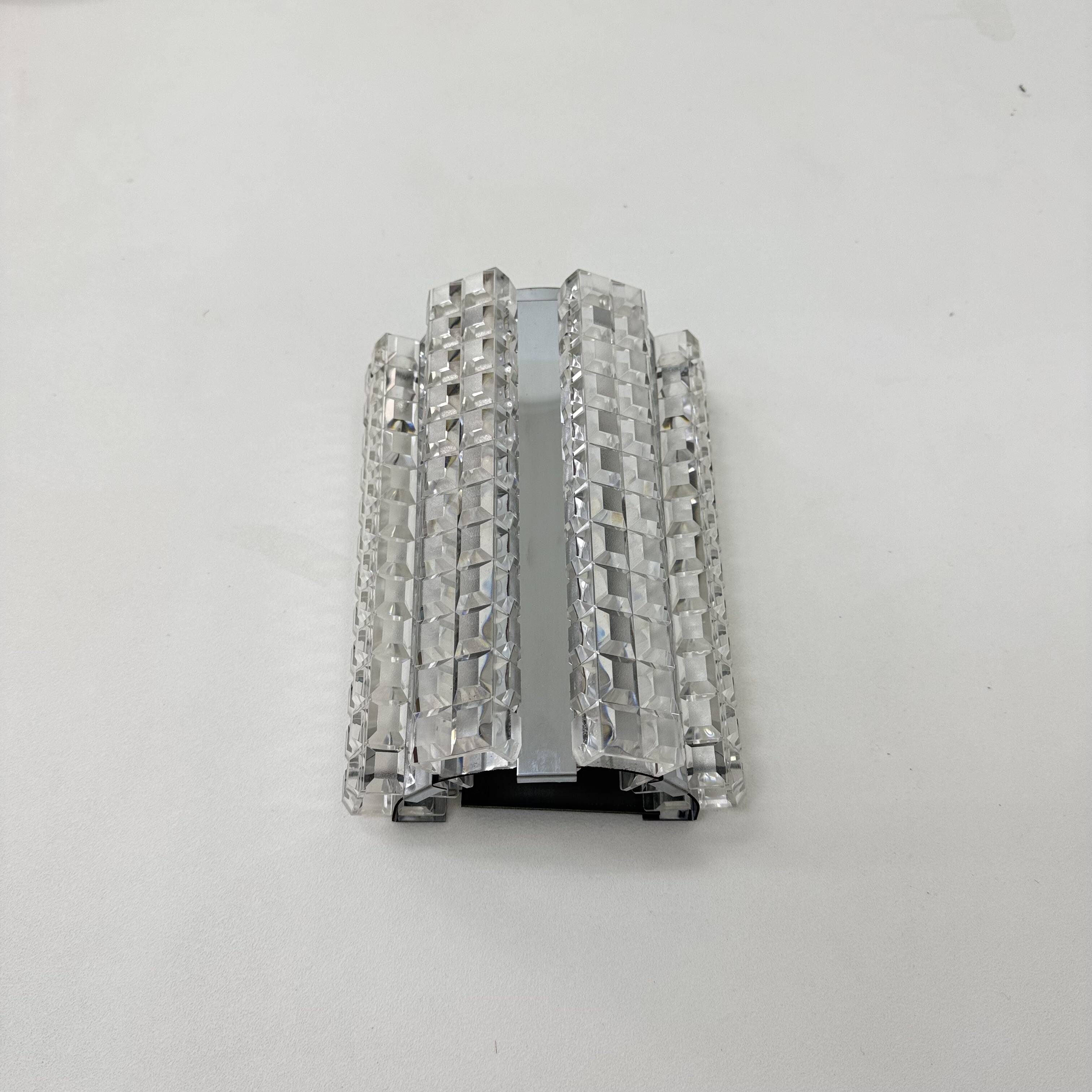 Mid-century design wall lamp sconce , 1970s