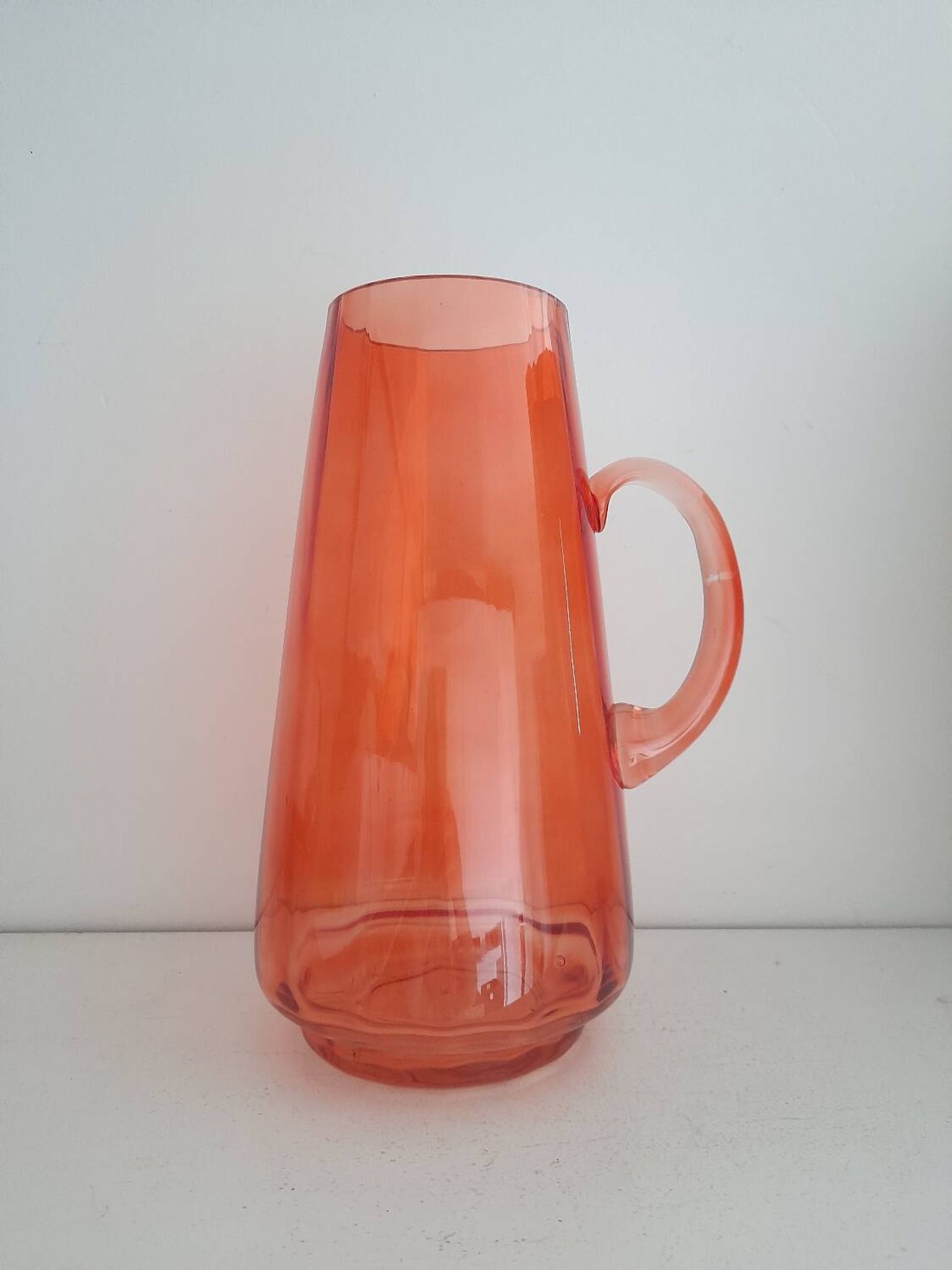 Art Deco pink vase