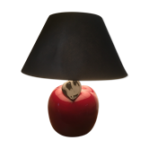 Lampe pomme en céramique