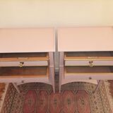 Pretty Pair of bedside tables style Louis XVl